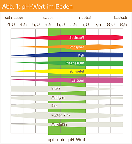 ph-Wert im Boden