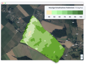 Atfarm Fotoanalyse N-Aufnahmekarte