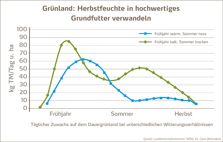 Herbstfeuchte in hochwertiges Grünland verwandeln